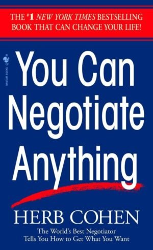 you can negotiate anything