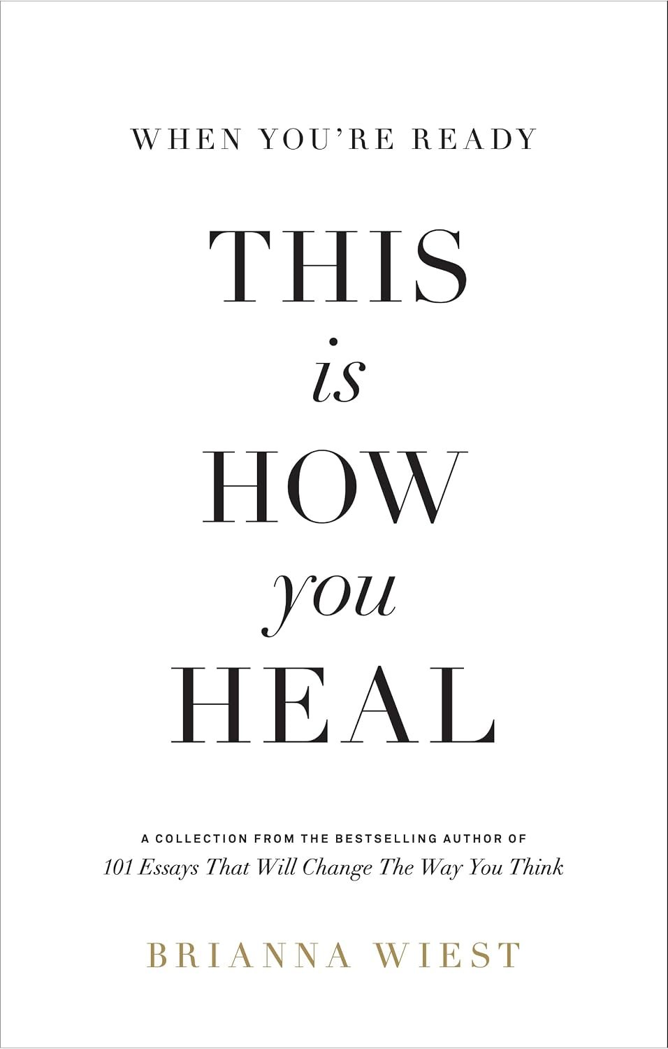 this is how you heal this is how you heal
